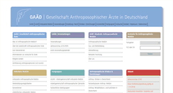 Desktop Screenshot of gaed.de