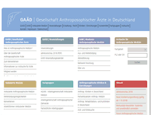 Tablet Screenshot of gaed.de